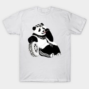 Panda with Lolipop T-Shirt